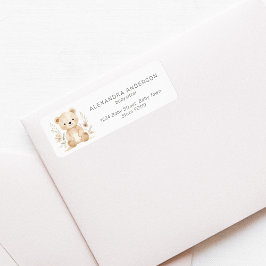 Boho Beer Babysitter Retouradres Etiket