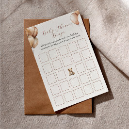 Boho Beer ballon Baby shower Bigo spel