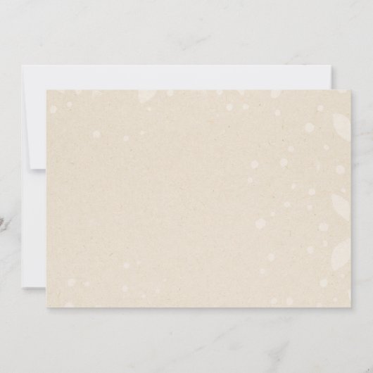 Boho beer picnic kaart (Achterkant)