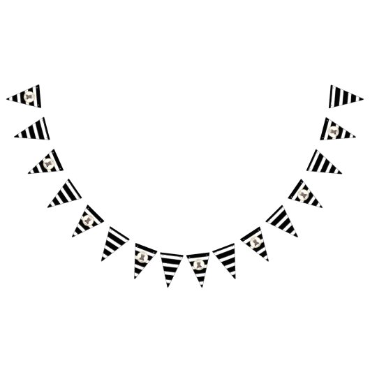 Boho Beer Stripes Baby shower Vlaggetjes (Alle)