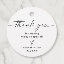 Boho Beige Bruiloft Uitnodiging Bedankjes Tags Labels