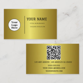 Boho Beige Calligrafie Script QR-code Visitekaartje