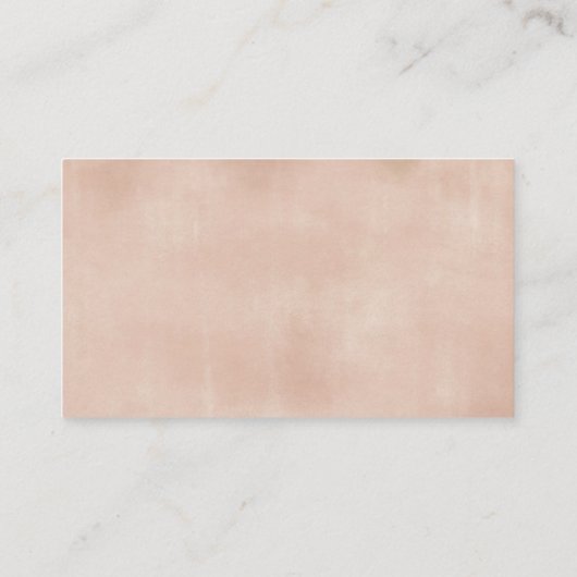 Boho Beige Floral Moon Baby shower Diaper Raffle Informatiekaartje (Achterkant)