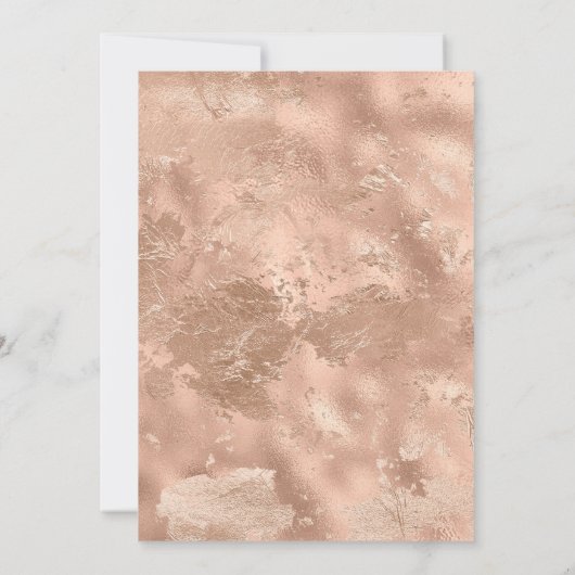 Boho Beige Flowesr waterverf afstuderen brunch Kaart (Achterkant)