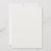 Boho beige met bruid en bruidegom trouwen kaart (Achterkant)