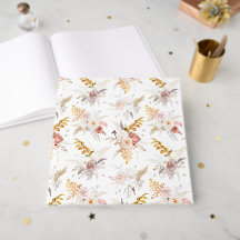 Boho Beige, Pampasgras Terracotta Aquarel We