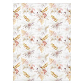 Boho Beige, Pampasgras Terracotta Aquarel We Tafelkleed (Voorkant)