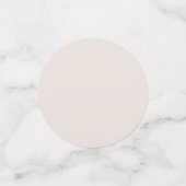 Boho Beige Wildbloem baby shower Tafel Decor Confetti (Kleine voorkant)