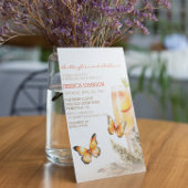 Boho Bellini & Vlinders Vrijgezellenfeest Kaart