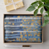 Boho Berg Aspen Boom Scene Tissuepapier (Geschenk)