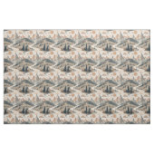 Boho Berg Rivier Abstract Landschaps Patroon Kunst Stof (Fat Quarter)