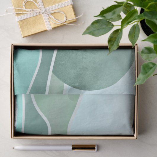 Boho berg tissuepapier (Geschenk)