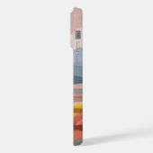 Boho Bergen Landschap Kleurig Dromerig iPhone Hoesje (Linkerkant)