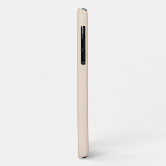 Boho bergontwerp met monogram iPhone hoes (Achterkant/links)