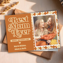 Boho Beste moeder ooit gepersonaliseerde foto Moed