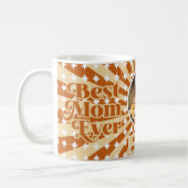 Boho Beste moeder ooit gepersonaliseerde foto Moed Koffiemok (Links)
