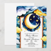 Boho betoverde hemelse Baby shower Kaart (Voorkant / Achterkant)