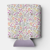  Boho Bicycle Floral - Aangepast Vrijgezellenfeest Blikjeskoeler (Achterkant)