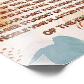 Boho Bijbelse bevestigingen Acrostiek w_Schrift 2 Foto Afdruk (Hoek)