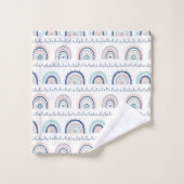 Boho Birthday Towels Rainbow Pastel for Kids Bad Handdoek (Wasdoekje)