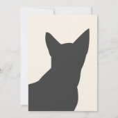 Boho Black Cat Silhouette Summer Print (Voorkant)