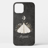  Boho Black White Butterfly Case-Mate iPhone Case (Achterkant)