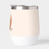 Boho blad ontwerp met aangepaste naam (Rechts)