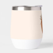 Boho blad ontwerp met aangepaste naam (Links)