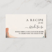 Boho blad woestijn cactussen vetplant bruidsdouche informatiekaartje (Voorkant)