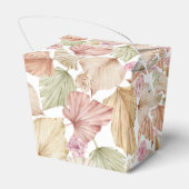 Boho Bladeren en Rozen Bedankdoosjes (Achterkant)