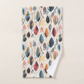 Boho Bladeren Sienna Bad Handdoek (Handdoek)
