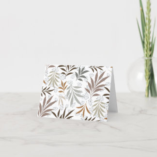 Boho Blank Gevouwen Kaart