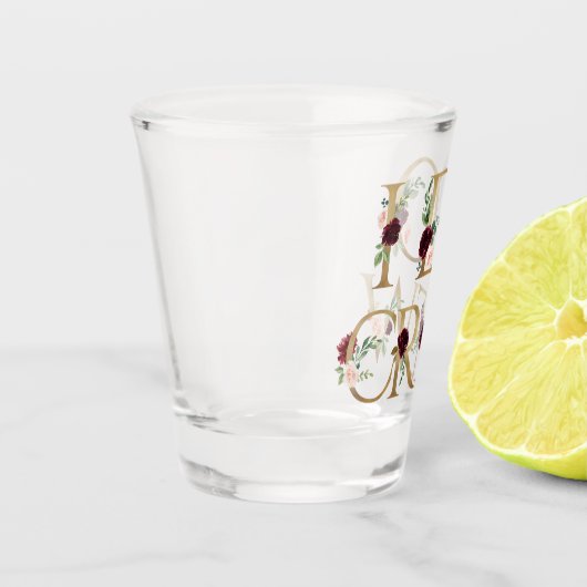 Boho Bling | Bachelorette Bruidsfeestje I Do Crew Shot Glas (Links)