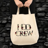 Boho Bling | Bachelorette Bruidsfeestje I Do Crew Tote Bag