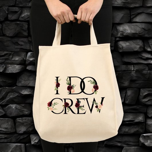 Boho Bling | Bachelorette Bruidsfeestje I Do Crew Tote Bag