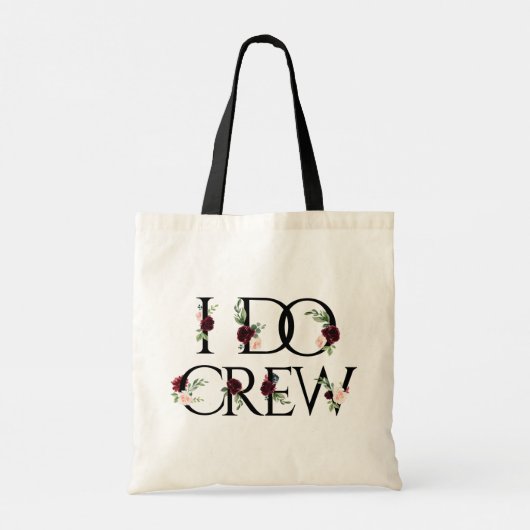 Boho Bling | Bachelorette Bruidsfeestje I Do Crew Tote Bag (Achterkant)