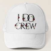 Boho Bling | Bruidsmeisjes Trouwfeest I Do Crew Trucker Pet (Voorkant)