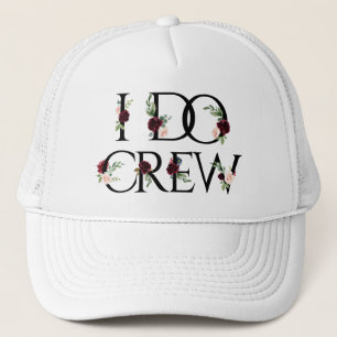 Boho Bling Bruidsmeisjes voor de Bruid Trouw Cre Trucker Pet