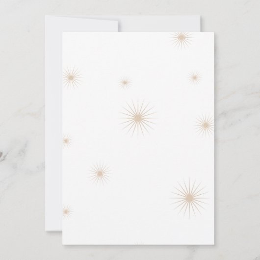 Boho Bliss bruids douche uitnodiging (Achterkant)