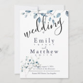 Boho Bliss Bruiloft Kaart (Voorkant)