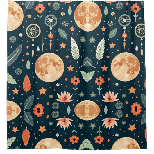 Boho Bliss Douchegordijn (Voorkant)