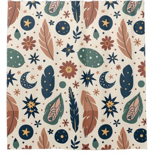 Boho Bliss Douchegordijn (Voorkant)