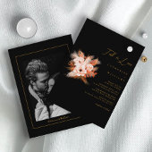 Boho Bliss: Fall in Love Bruiloft Kaart