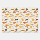 Boho Bliss Fall Leaves Inpakpapier Vel (Voorkant 2)