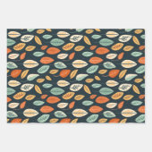 Boho Bliss Fall Leaves Inpakpapier Vel (Voorkant)