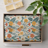 Boho Bloeiend Tissuepapier (Geschenk)