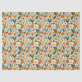 Boho Bloeiend Tissuepapier (Voorkant)