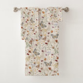 Boho Bloem Bad Handdoek (Insitu)