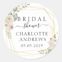 Boho Bloem Bruidsdouche  