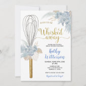 Boho Bloem Bruiloft Borrel Soon to be Whisked Away Kaart (Voorkant)